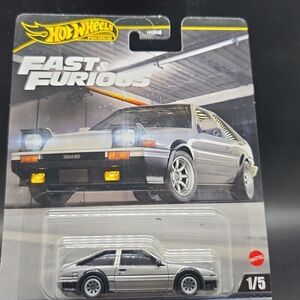 Hot Wheels Fast & Furious Silver Car